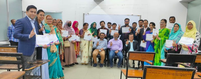 চট্টগ্রামে শেষ হল এআই সমৃদ্ধ ইংরেজি শিক্ষার ছয় মাসের শিক্ষক প্রশিক্ষণ কর্মশালা